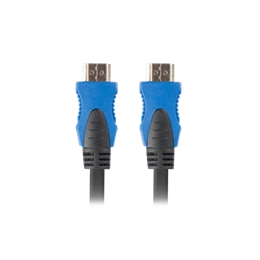 Lanberg HDMI kábel (HDMI M/M, v2.0, 7,5 m, 4K, réz, fekete)
