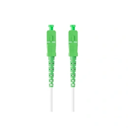 Lanberg Optikai patch SM SC/APC-SC/APC szimplex (2,5 m, G657B3, 3,0 mm, 9/125, LSZH, fehér)
