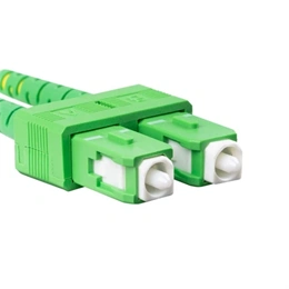 Lanberg Optikai patch SM (SC/APC - LC/APC, duplex, 2 m, LSZH, G657A1, 3 mm, sárga)