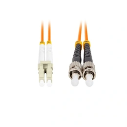Lanberg Optikai patch kábel MM ST/UPC-LC/UPC duplex (10 m, LSZH, OM2, 50/125, 3 mm, narancssárga)
