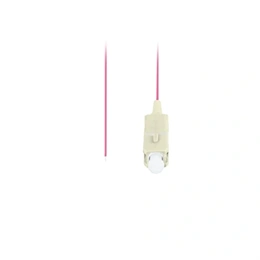 Lanberg Optikai pigtail SC/UPC (MM, OM4 50/125, 2 m, Easy Strip, LSZH, lila)