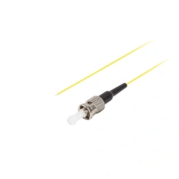 Lanberg Optikai pigtail SM ST/UPC 9/125 G657A1 (2 m, Easy Strip, LSZH, sárga)