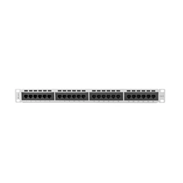 Lanberg Patch Panel (19", 1U, 24 port, CAT6, szürke)