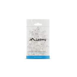 Lanberg RJ45 csatlakozó (CAT5e, U/UTP, 8P8C, 100 db, átlátszó)
