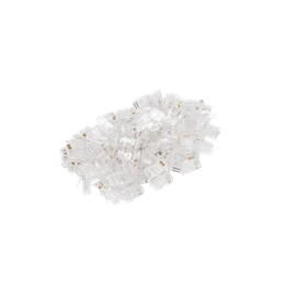Lanberg RJ45 csatlakozó (CAT5e, U/UTP, 8P8C, 100 db, átlátszó)