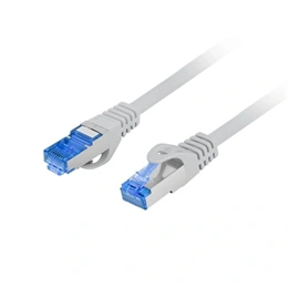 Lanberg S/FTP CAT6A patch kábel (3 m, szürke, LSZH, CCA)