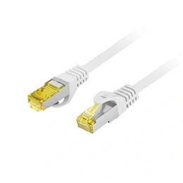 Lanberg S/FTP CAT6a patch kábel (3 m, LSZH, réz, szürke)
