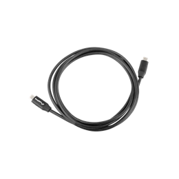Lanberg USB-C (M/M) 2.0 adatkábel 1,8 m (fekete, USB 2.0, 60W PD, Quick Charge 4.0, 480 Mb/s)