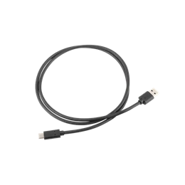 Lanberg USB-C (M) - USB-A (M) adatkábel (1,8 m, USB 3.1 Gen1, 5 Gbit/s, aranyozott csatlakozó, fekete)