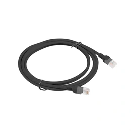 Lanberg UTP CAT5e patch kábel (2 m, fekete)