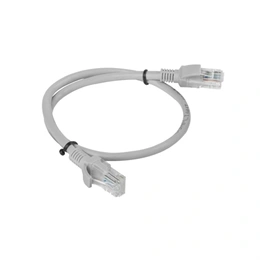 Lanberg UTP CAT6 patch kábel (0,5 m, LSZH, szürke)