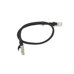 Lanberg UTP CAT6 patch kábel (0,5 m, fekete)