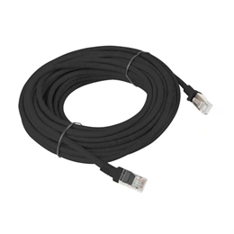 Lanberg UTP CAT6 patch kábel (10 m, fekete)