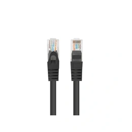 Lanberg UTP CAT6 patch kábel (25 cm, fekete)