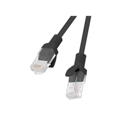 Lanberg UTP Cat5e patch kábel (3 m, fekete)