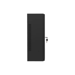Lanberg fali rackszekrény (19", 6U+3U, 540x200 mm, alacsony profil, összeszerelt, fekete)