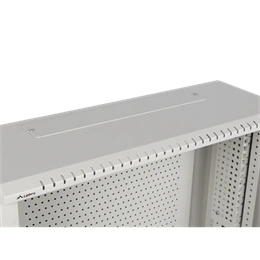 Lanberg fali rackszekrény (19", 6U+3U, 540x200 mm, alacsony profilú, összeszerelt, szürke)