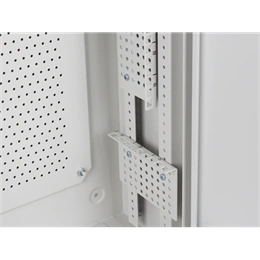 Lanberg fali rackszekrény (19", 6U+3U, 540x200 mm, alacsony profilú, összeszerelt, szürke)