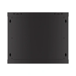 Lanberg fali rackszekrény (19", 9U, 600x450 mm, perforált ajtó, lapraszerelt, fekete)