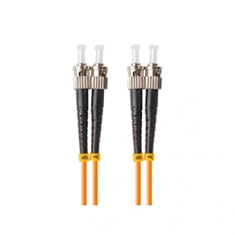 Lanberg optikai MM patch kábel duplex (15 m, ST/UPC-ST/UPC, LSZH, OM2, 50/125, 3 mm, narancssárga)
