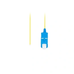 Lanberg optikai pigtail (SC/UPC, SM, 9/125, G657A1, Easy Strip, 2 m, sárga)