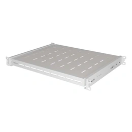 Lanberg rackszekrény kihúzható polc (19", 1U, 350mm mély, max. 35 kg, szürke)