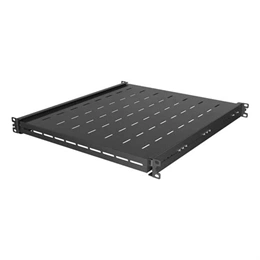 Lanberg rackszekrény kihúzható polc (19", 1U, 500mm mély, max. 35kg, fekete)