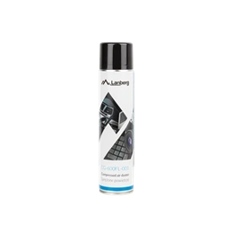 Lanberg sűrített levegő spray (600 ml, cső tartozék, 285 mm magasság, 63 mm átmérő, 443 g)