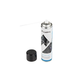 Lanberg sűrített levegő spray (600 ml, cső tartozék, 285 mm magasság, 63 mm átmérő, 443 g)