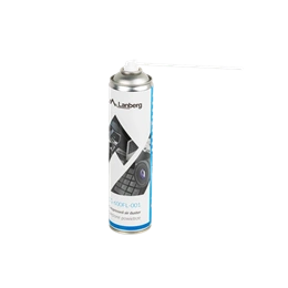 Lanberg sűrített levegő spray (600 ml, cső tartozék, 285 mm magasság, 63 mm átmérő, 443 g)