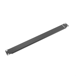 Lanberg takarópanel (19", 1U, 8 mm, fekete)