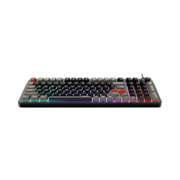 MSI Forge GK110 billentyűzet (HU, membrán, USB 2.0, RGB világítás, 97/98 billentyű, hangerő görgő, 3 állítható szög)