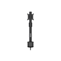MULTIBRACKETS Asztali konzol M VESA Deskmount Officeline Single II (15-30", VESA 75x75/100x100 mm, 8 kg, fekete)