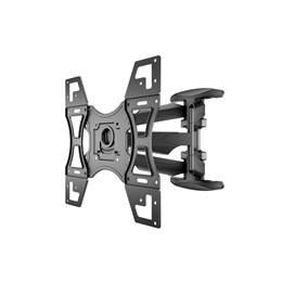 MULTIBRACKETS Flexarm Full Motion dupla fali konzol (40"-70", VESA 400x400, max. 45 kg, fekete)