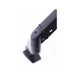 MULTIBRACKETS asztali konzol (2 képernyős, 15-28", VESA 75x75/100x100, fehér, gázrugós)