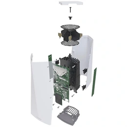 MikroTik Audience LTE6 access point (tri-band, PoE, 2900 mbps, wi-fi 5, 2 x 1Gb/s LAN, SIM aljzat, 4g lte, fehér)