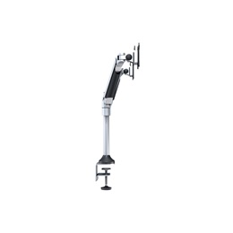 Multibrackets 2 karos asztali gázrugós konzol (15-32", VESA 75x75/100x100, max. 10 kg, ezüst)