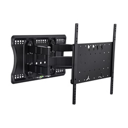 Multibrackets M Super Slim fali konzol (32-65", max. VESA 400x400, 40 kg, dönthető, forgatható, fekete)