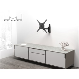 Multibrackets M VESA Flexarm 360 II fali konzol (15-32", VESA 75x75, 100x100, 200x100, 200x200, 15 kg, fekete)