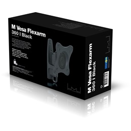Multibrackets M VESA Flexarm 360 I fali konzol (15-32", VESA 75x75/100x100/200x100/200x200, 15 kg, dönthető, forgatható