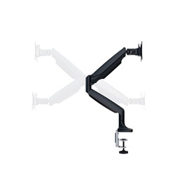 Multibrackets gázrugós asztali monitor konzol (15"-30", VESA 75x75/100x100, max. 9 kg, fekete)