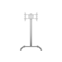 Multibrackets gurulós padlóállvány M Display Stand 180 Single (24-65", VESA 700x400, 50 kg, ezüst)