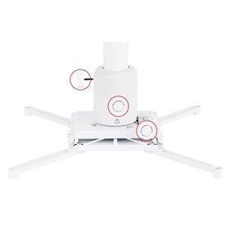 Multibrackets mennyezeti projektor konzol M Universal (állítható 600-1000 mm, max. 20 kg, fehér)
