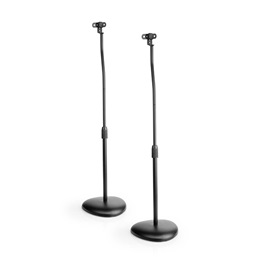 NEDIS állítható hangszóró állvány (104 cm, max. 4,5 kg, fekete, ABS/acél, 2 db)