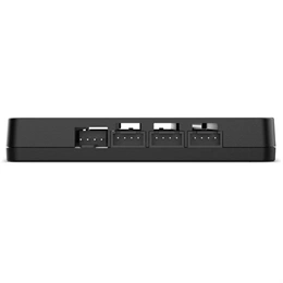 NZXT AC-CRFR0-B1 RGB és ventilátorvezérlő (3 ventilátorcsatorna PWM/DC, 6 RGB csatorna, USB 2.0 belső header, SATA táp