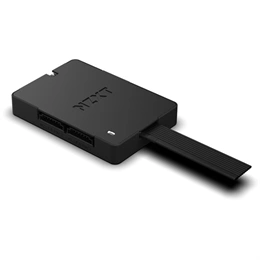 NZXT Control Hub (3×8-tűs PWM, 1×4-tűs PWM, 4×8-tűs RGB + 1×RGB, max 96 LED/csatorna, PCIe 8-tűs táp, fekete)