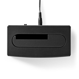Nedis HDDUSB3210BK HDD/SSD dokkoló (egyrekeszes, 2,5"/3,5", SATA III, USB 3.2 Gen1, USB Type-A, fekete)