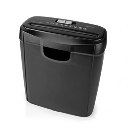 Nedis PASH112BKA4 iratmegsemmisítő (A4, 10 l, DIN P-2, 6 mm csík, fekete)