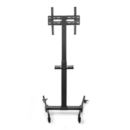 Nedis TVSM5100BK kerekes gurulós TV/monitor állvány (32"-55", VESA 100x100-400x400, 35kg, fekete)