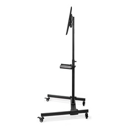 Nedis TVSM5100BK kerekes gurulós TV/monitor állvány (32"-55", VESA 100x100-400x400, 35kg, fekete)